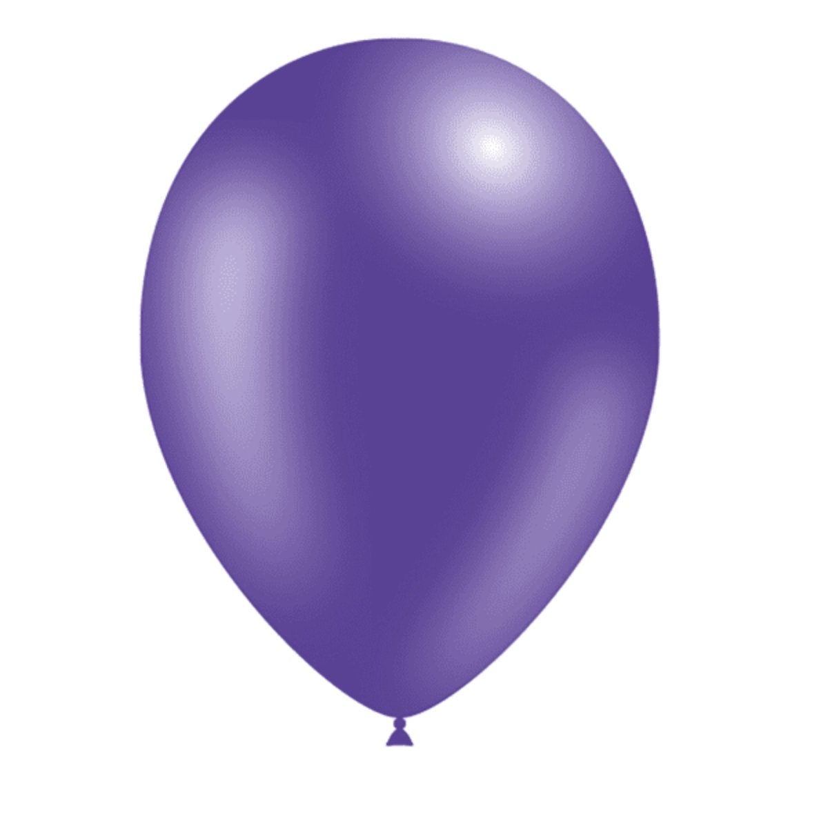 Metallic Lilac Balloons 28cm/11"- 10 Pack - PoundToys