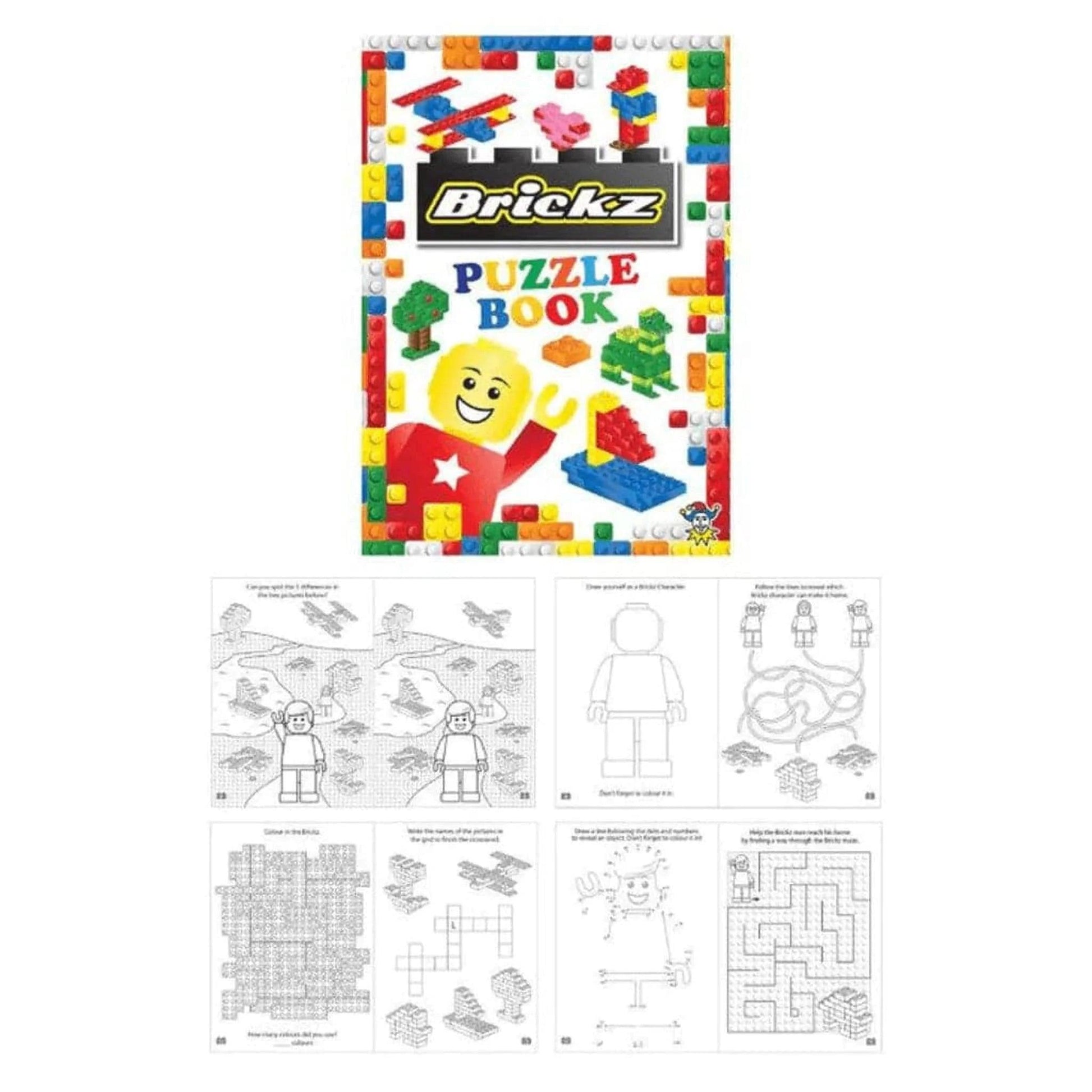 Mini Brickz Puzzle Book - PoundToys