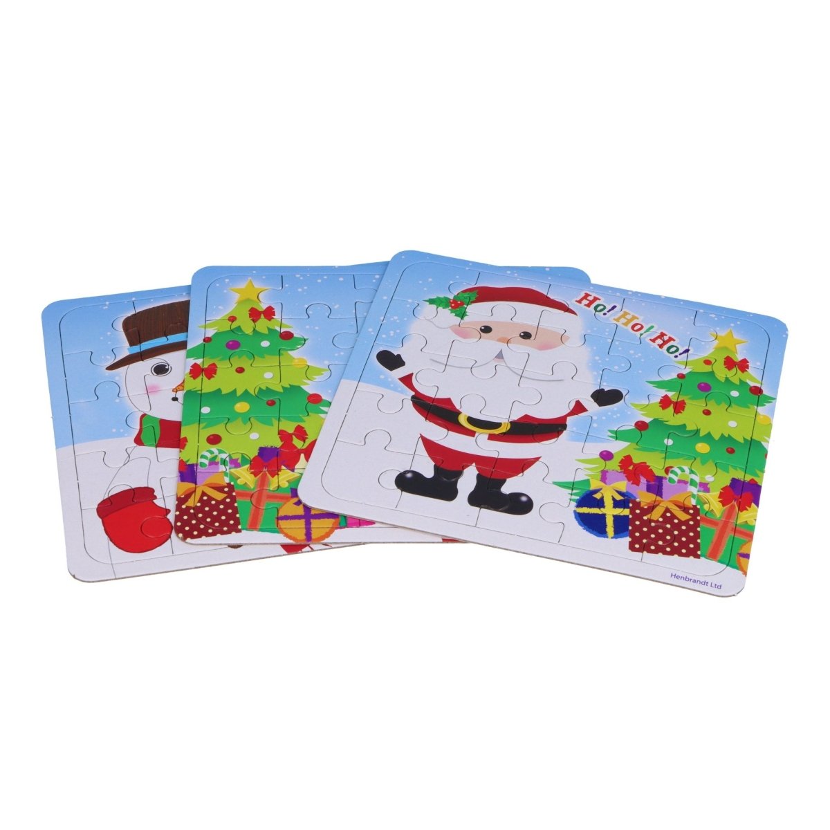 Mini Christmas Jigsaw Puzzles - Kids Party Craft