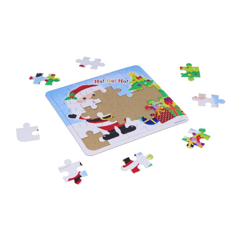 Mini Christmas Jigsaw Puzzles - Kids Party Craft