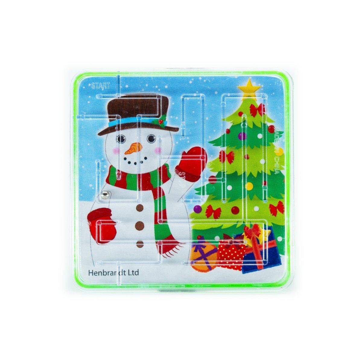 Mini Christmas Puzzle Mazes - PoundToys