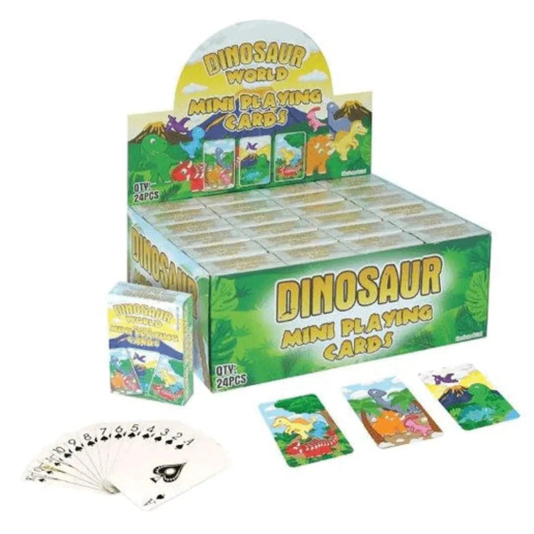 Mini Dinosaur Playing Cards - PoundToys