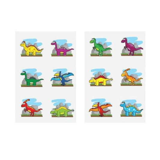 Mini Dinosaur Temporary Tattoo Sheet - PoundToys