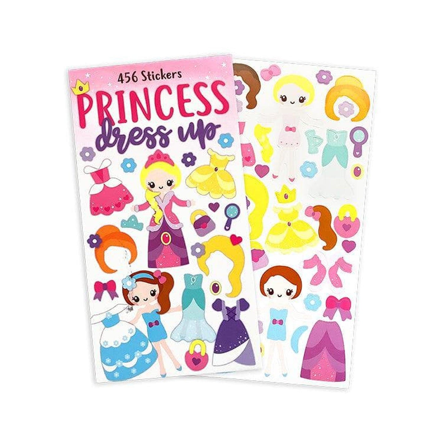 Mini Dress Up Princess Sticker Book ( 12 Sheets ) - PoundToys