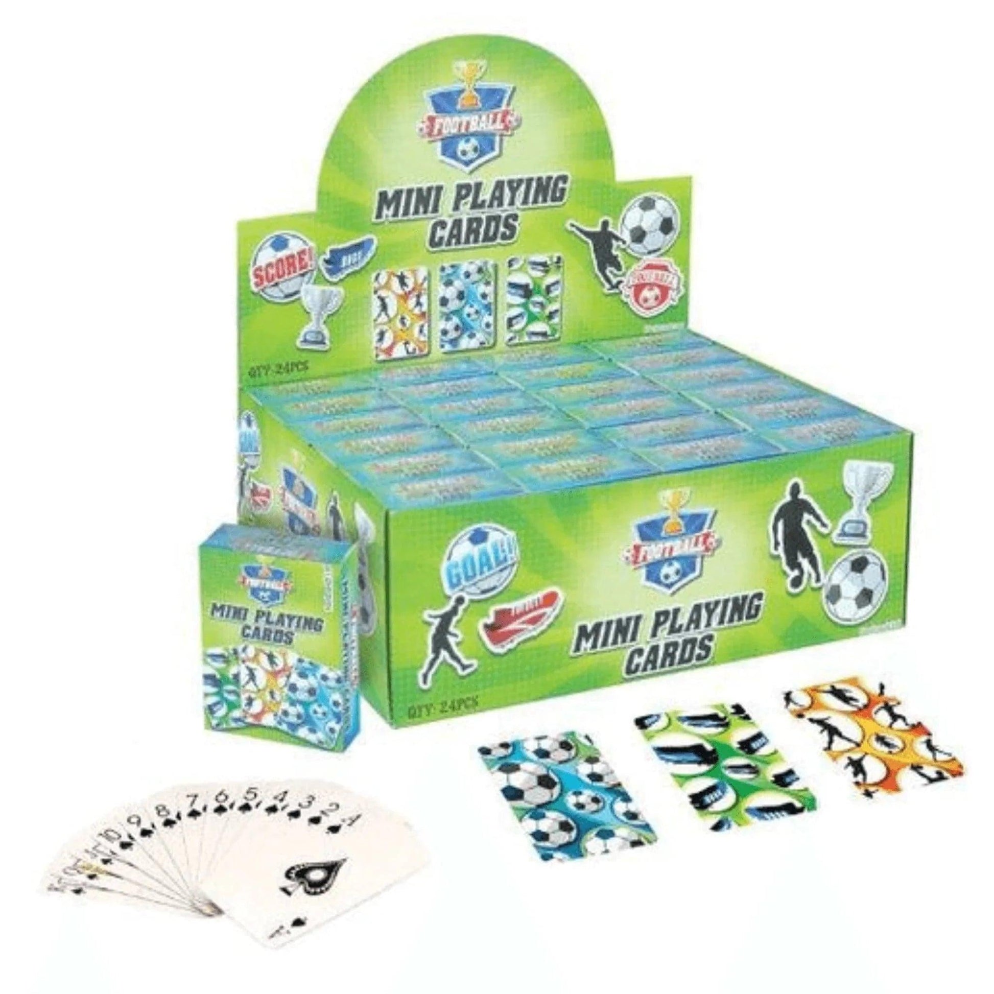 Mini Football Playing Cards - PoundToys