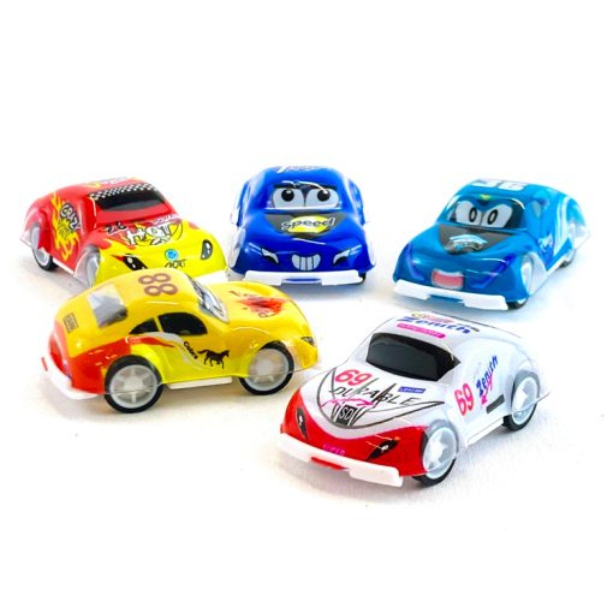 Mini Pull Back Cars 5 Pack PoundToys