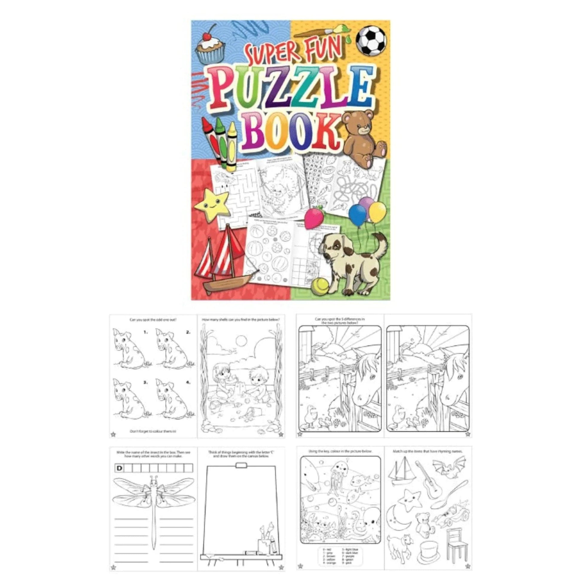 Mini Puzzle Book (10.5x14.5cm) - PoundToys