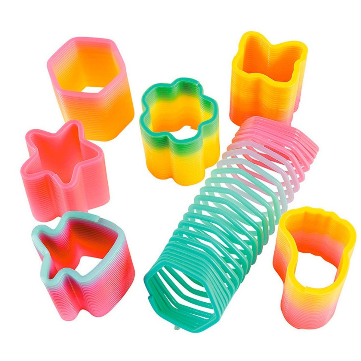 Mini Rainbow Springs Shaped - PoundToys