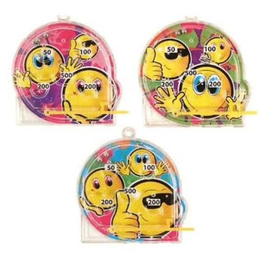 Mini Smiley Face Pinball Puzzle Games - PoundToys