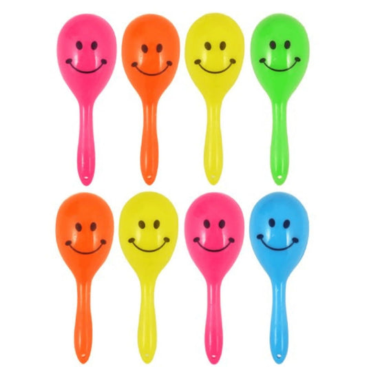 Mini Smiley Maracas - PoundToys