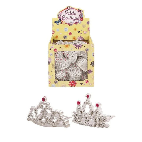 Mini Tiara Hair Comb - Kids Party Craft