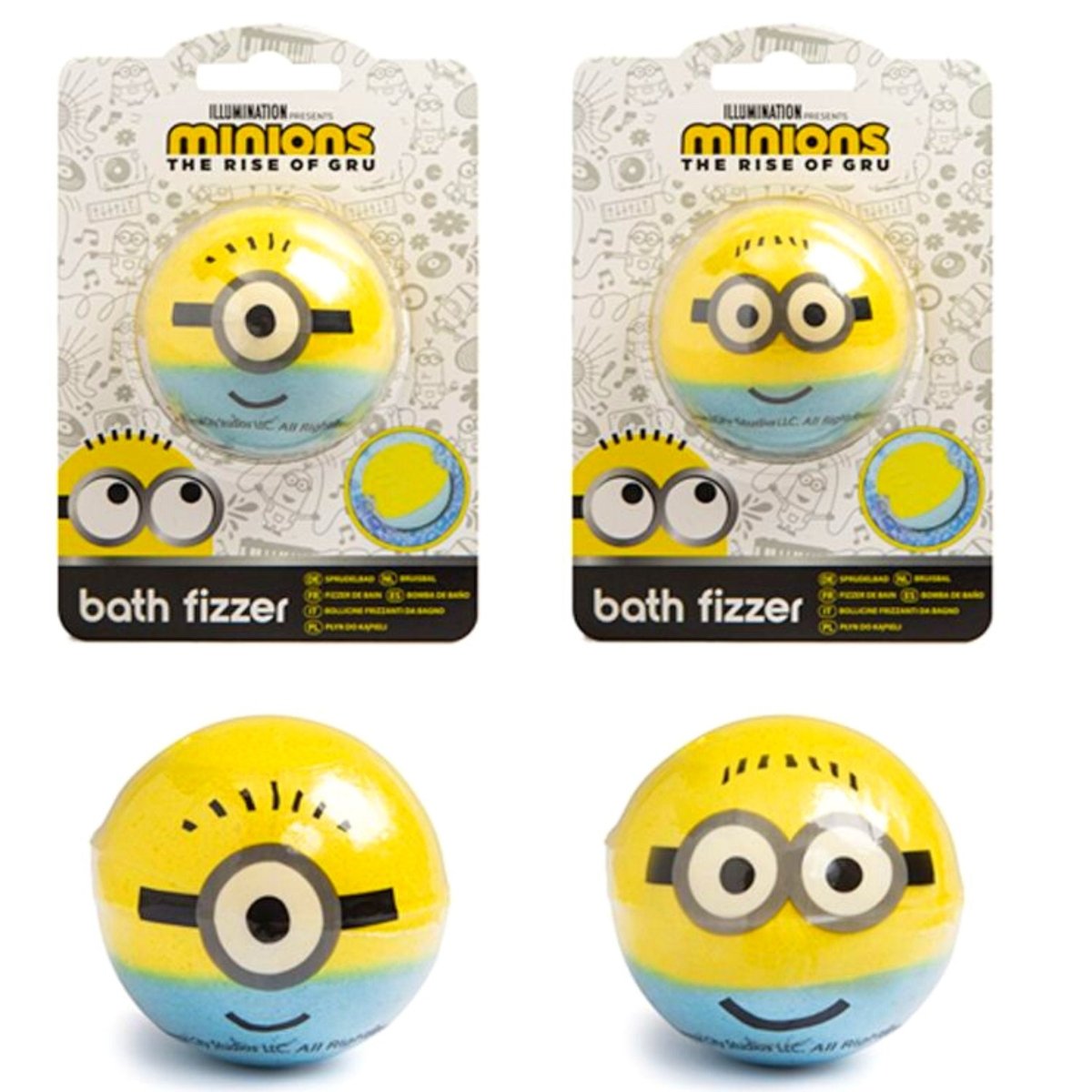 Minions Bath Fizz - Kids Party Craft