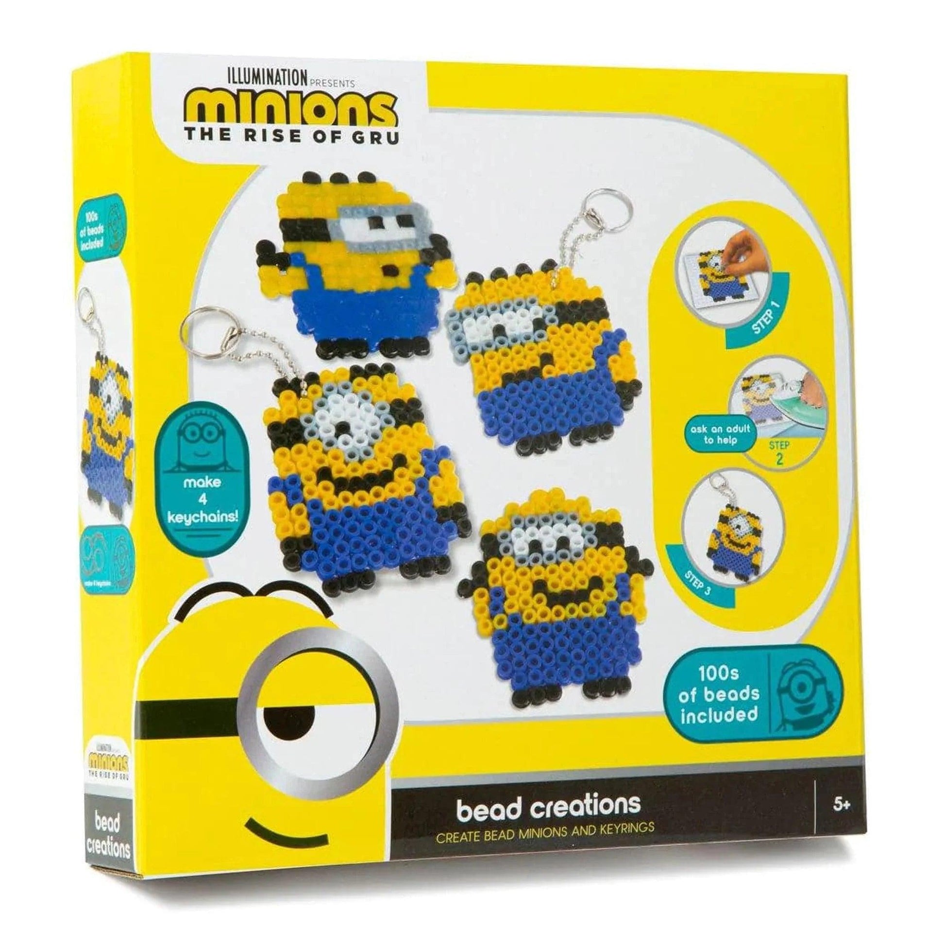 Minions The Rise of Gru Bead Creations Set - PoundToys