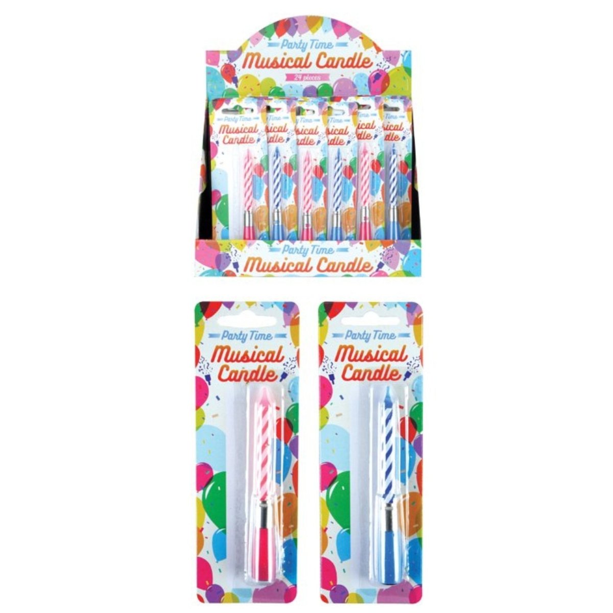 Musical Birthday Candles - PoundToys