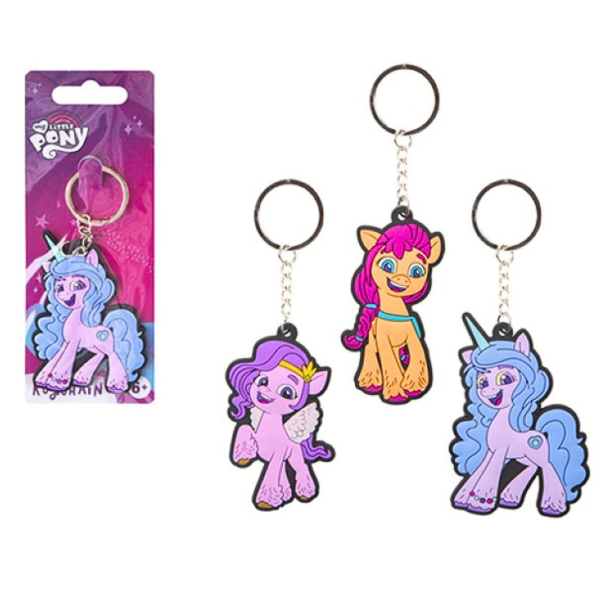 My Little Pony Keyring Rubber 5cm - PoundToys