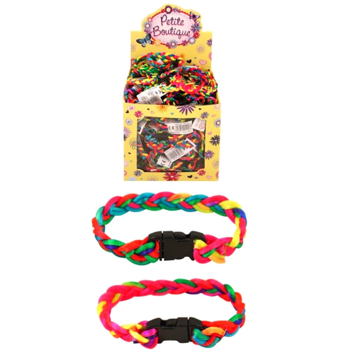 Neon Braided Bracelet - PoundToys