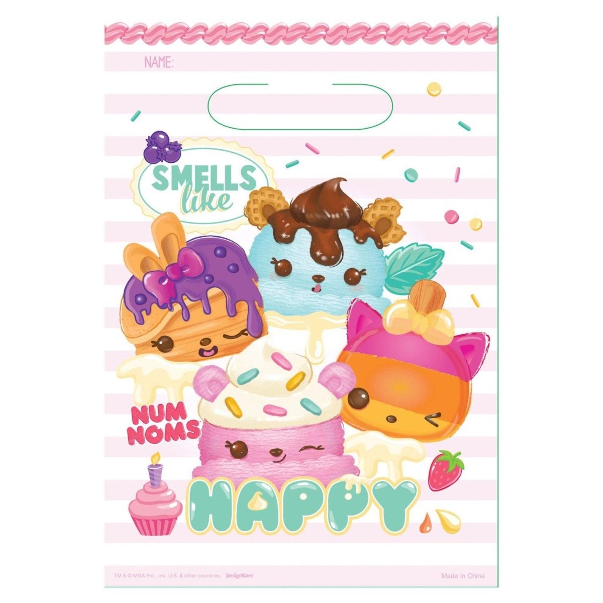 Num Noms Loot Bags 8pk - PoundToys