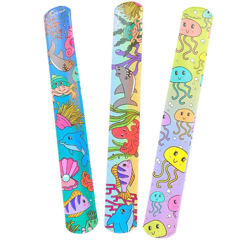 Ocean Sea Life Snap Bracelet - Kids Party Craft