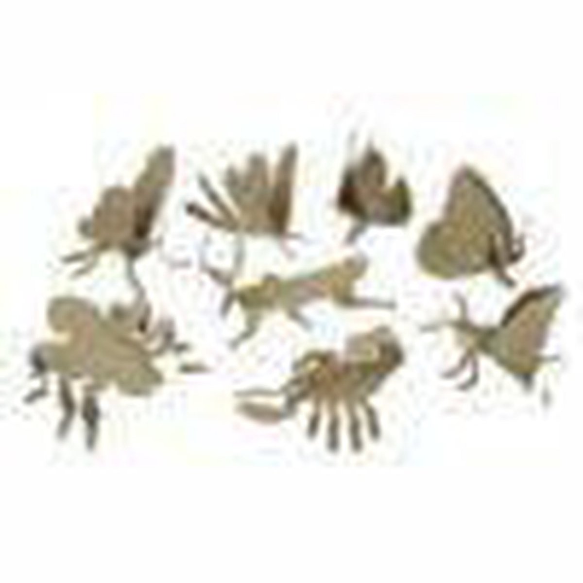 Pack Of 24 Bug Sculptures - Kids Party Craft