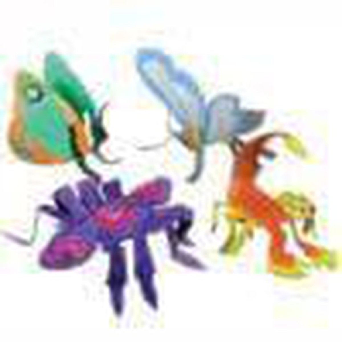 Pack Of 24 Bug Sculptures - PoundToys