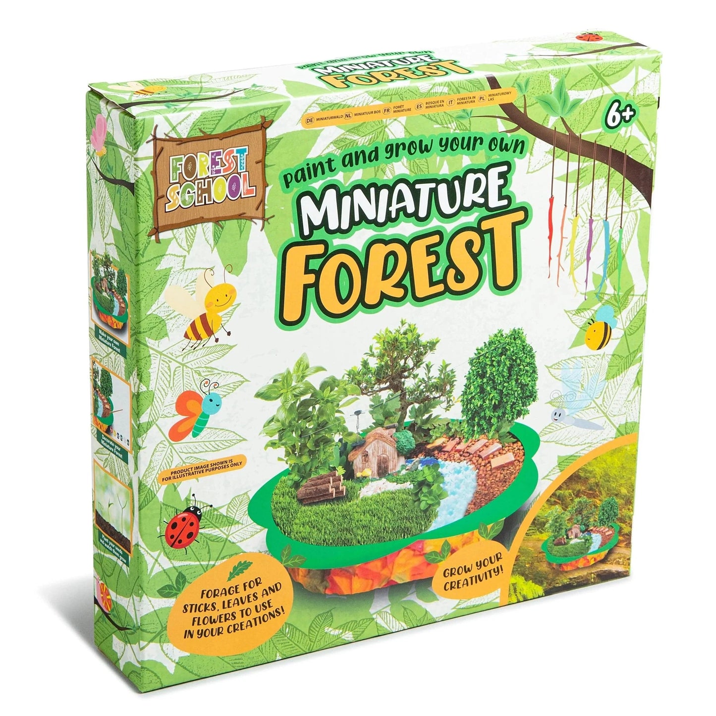 Paint and Grow Your Own Miniature Forest - PoundToys