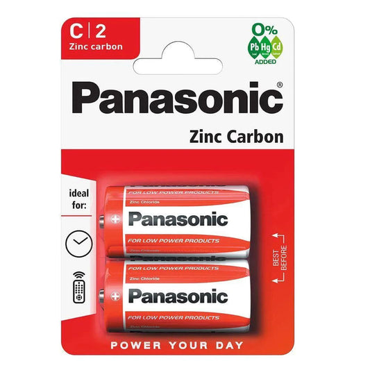 Panasonic C Cell Battery x 2 - PoundToys