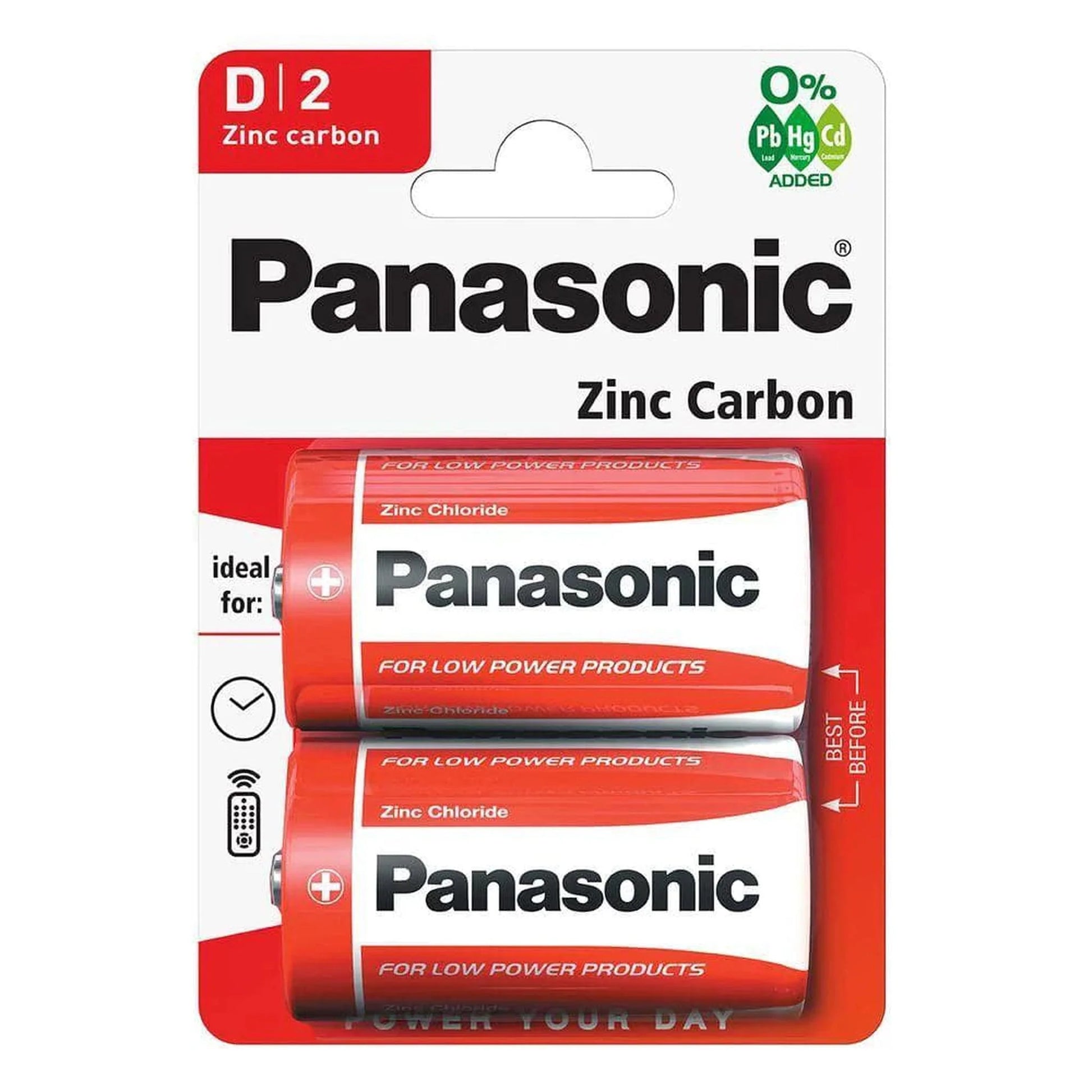 Panasonic D Cell Battery x 2 - PoundToys