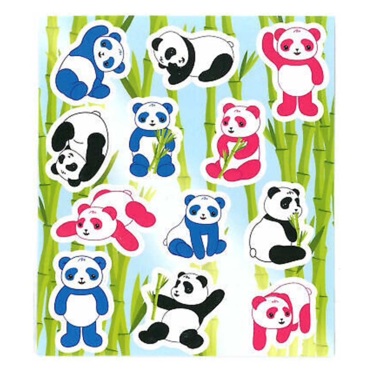 Panda Sticker Sheet - PoundToys