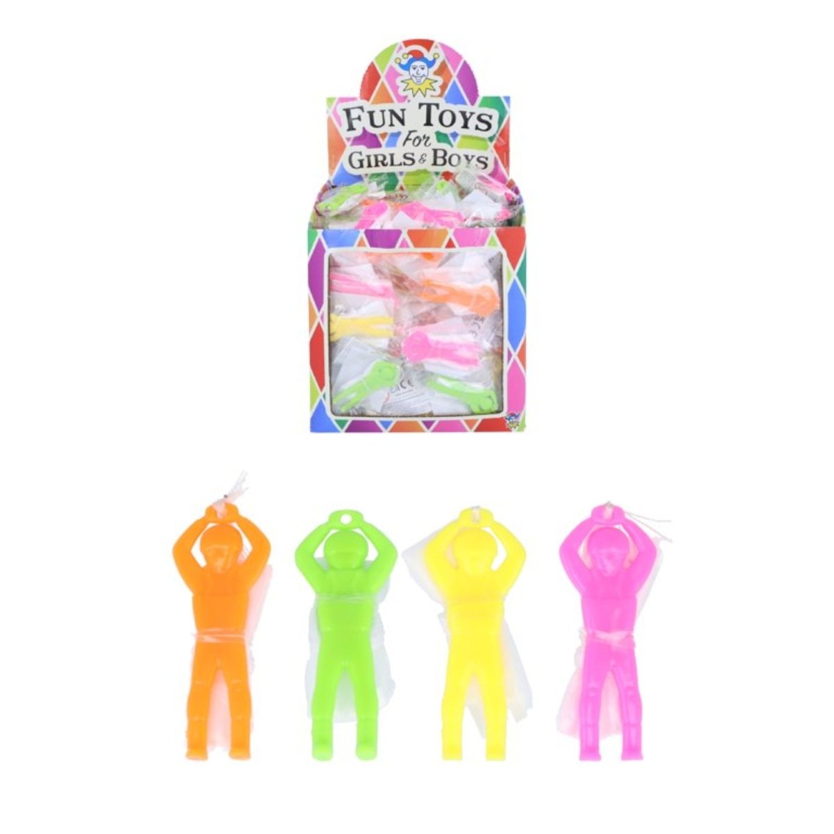 Parachute Soldier Toy (5cm) - Kids Party Craft