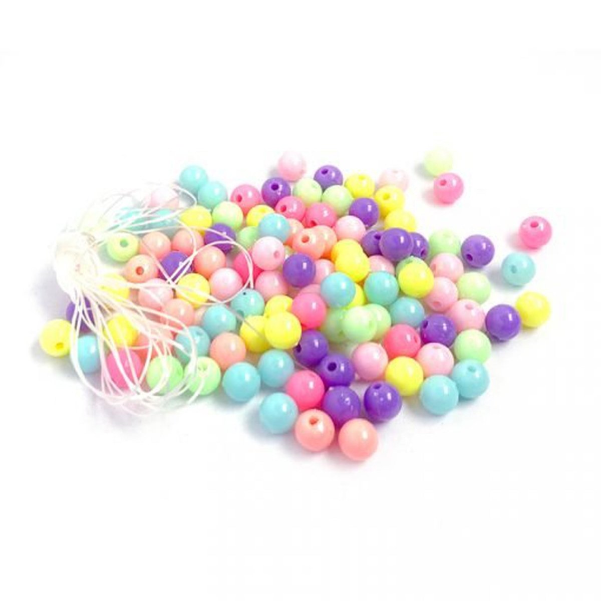 Pastel Bead Making Kit ( 100 Beads ) - PoundToys