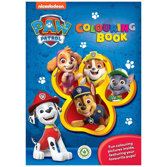 Paw Patrol Colouring Book - PoundToys