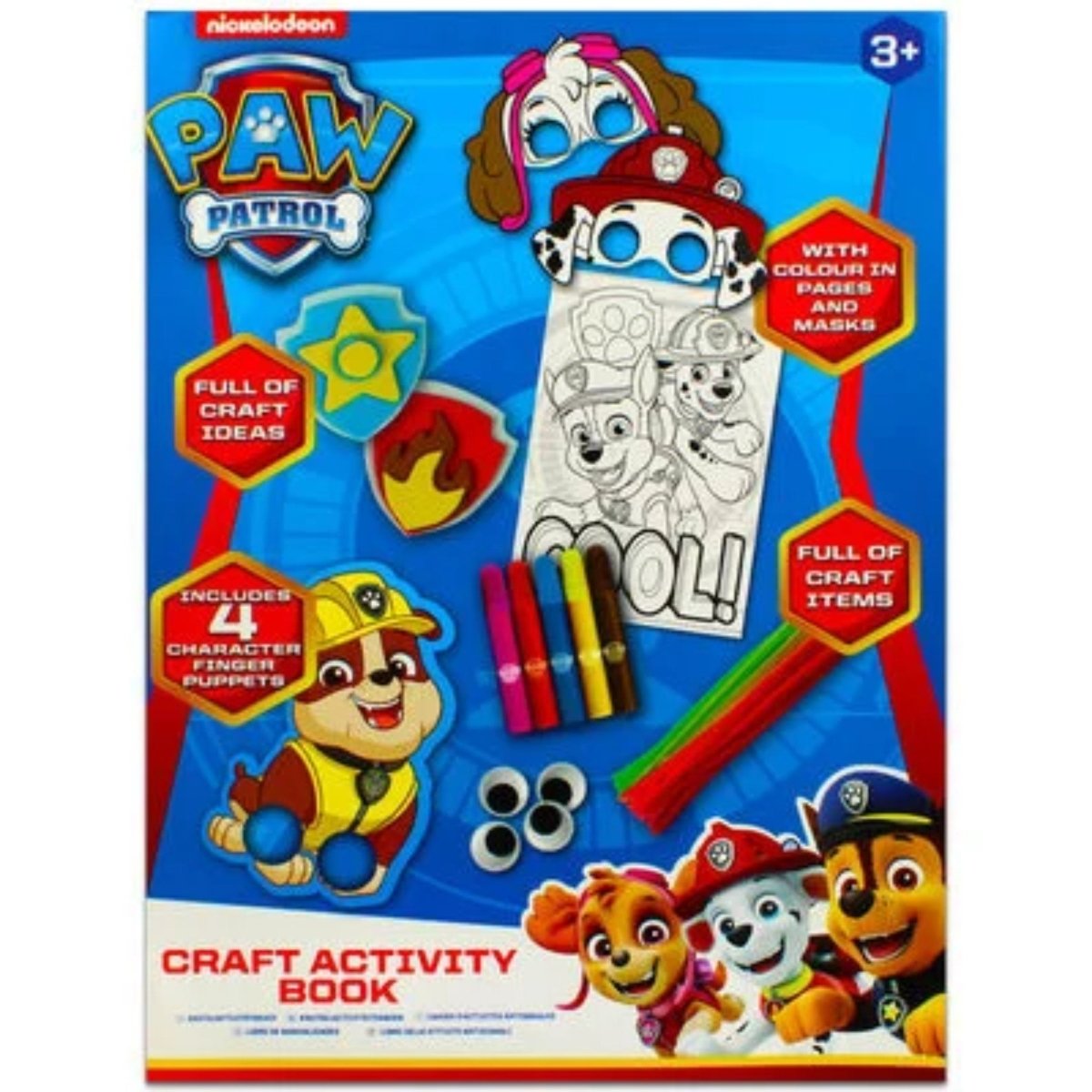 Paw Patrol Craft Activity Book - PoundToys