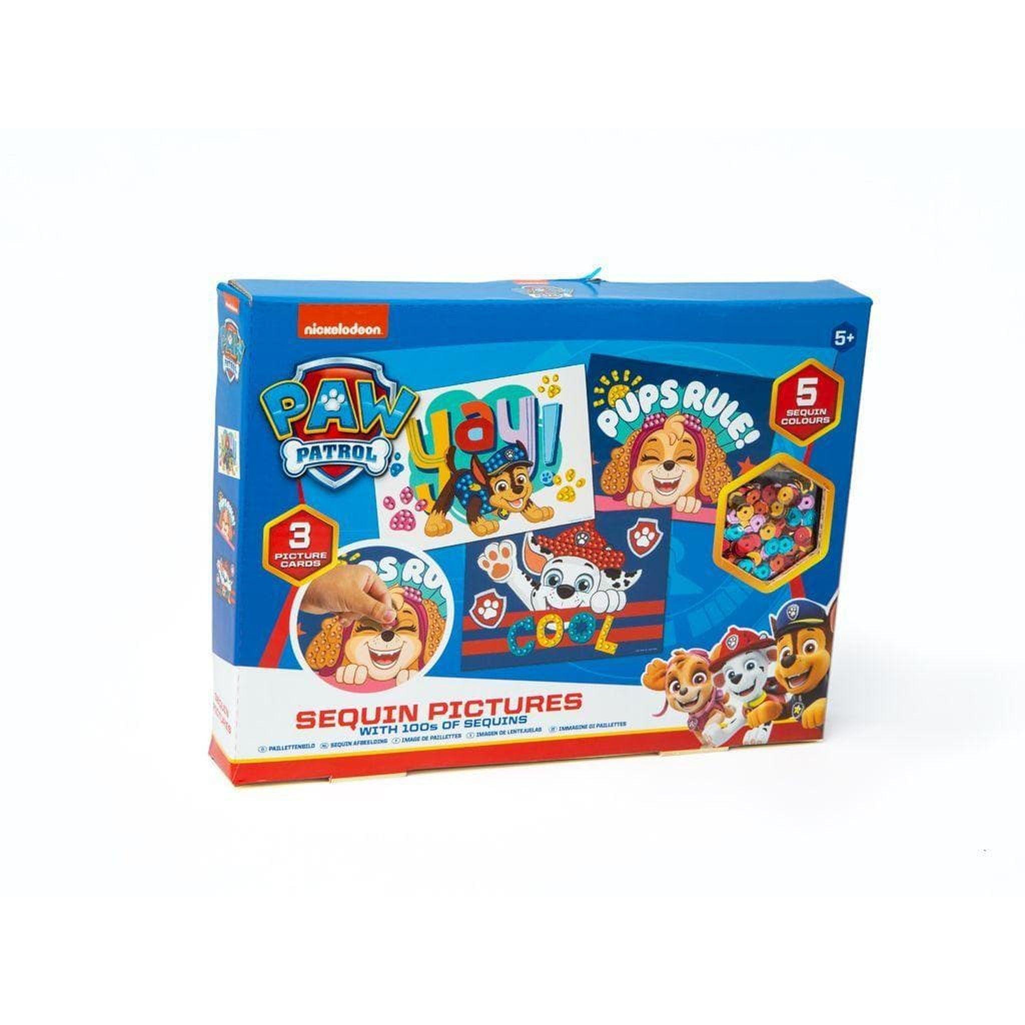 Paw Patrol Make Your Own Sequin Pictures - PoundToys