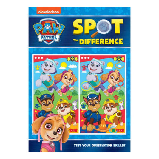 Paw Patrol Spot the Difference Book - PoundToys