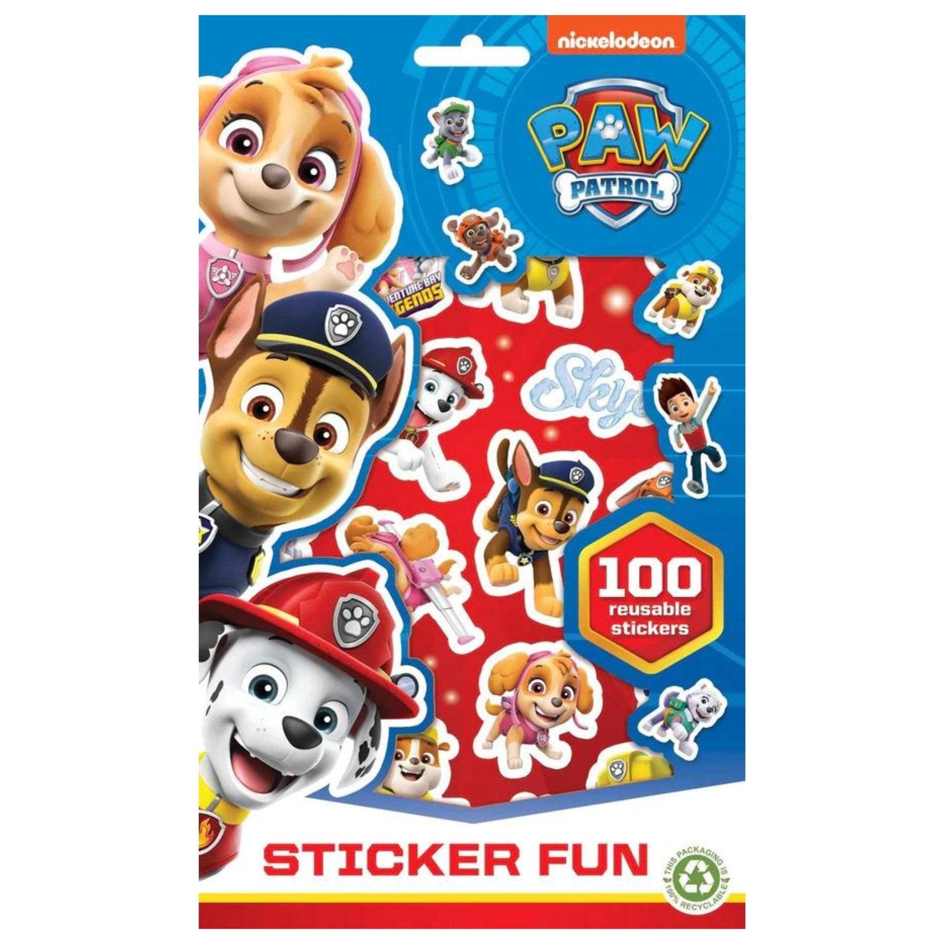 Paw Patrol Sticker Fun - PoundToys