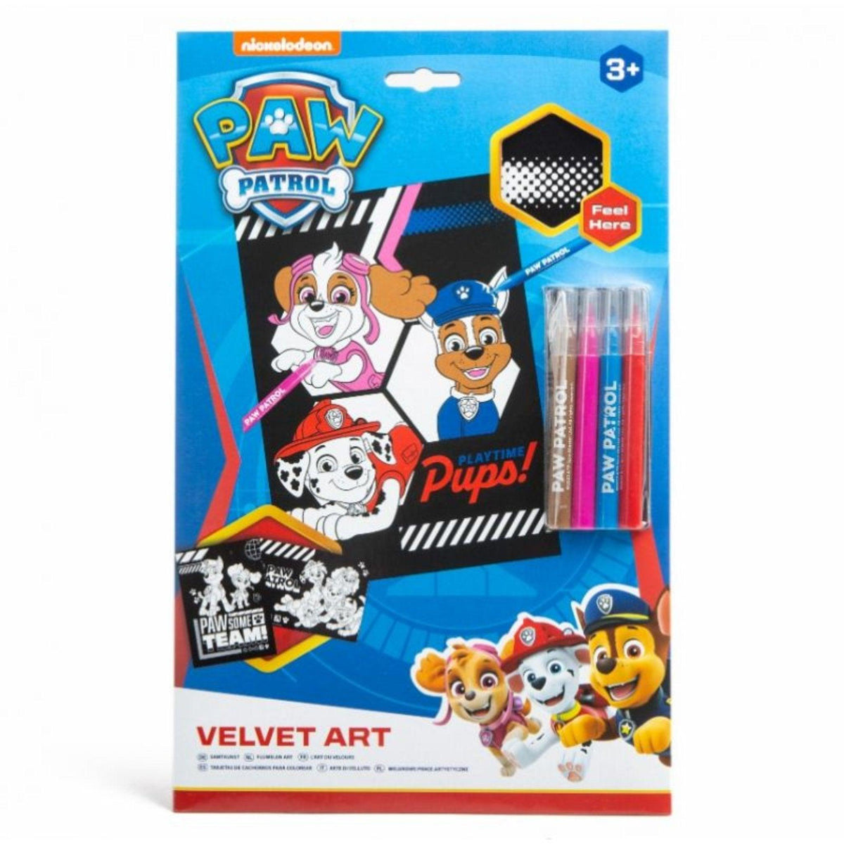 Paw Patrol Velvet Art Set - PoundToys