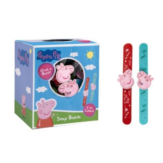 Peppa Pig Silicone Snap Band - PoundToys