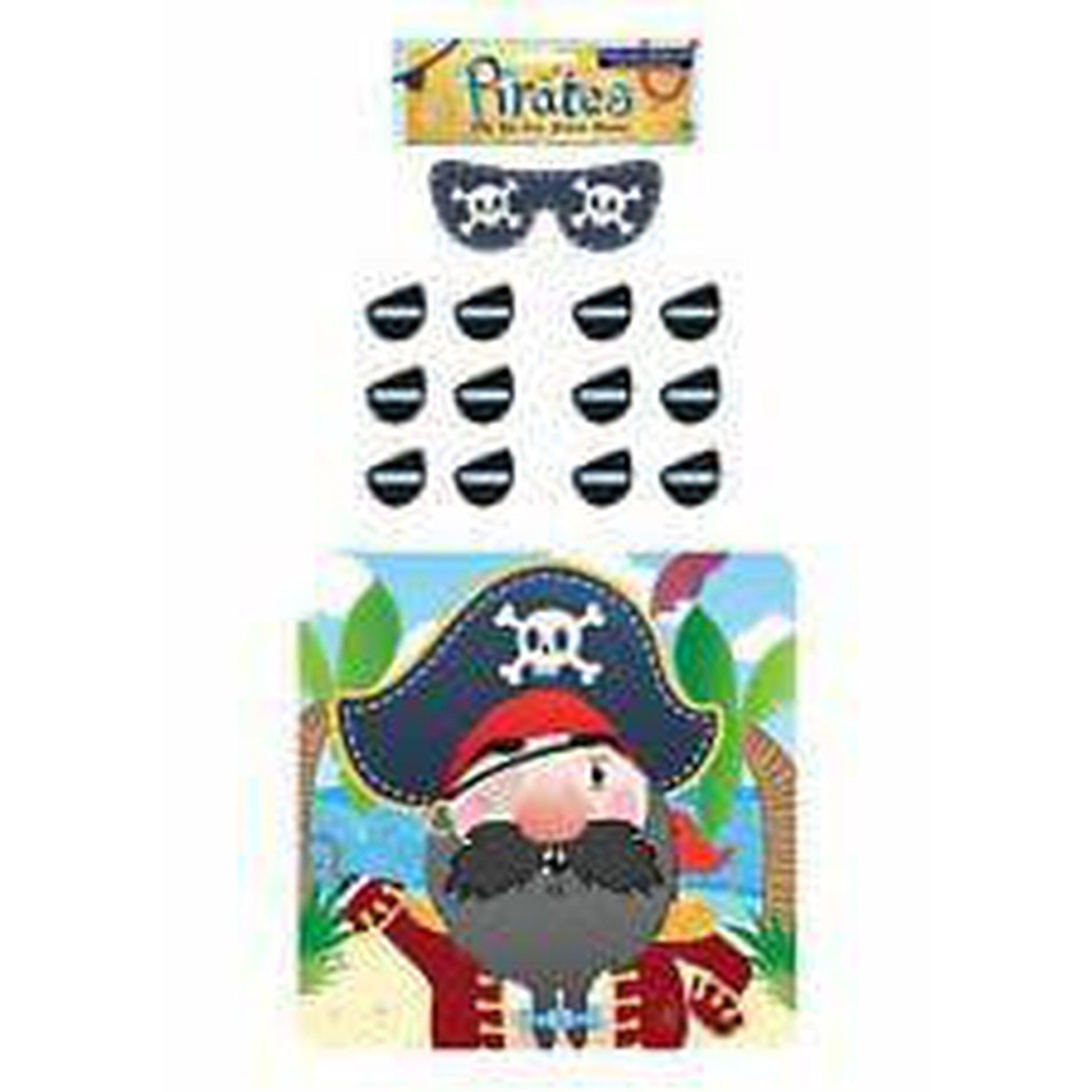 Pin The Eye Patch On The Pirate Game - PoundToys