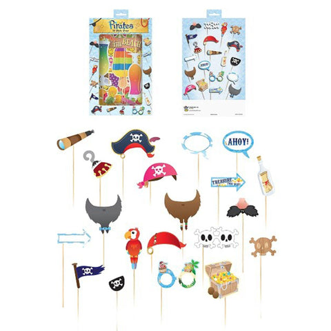 Pirate Photo Booth Props with Sticks - PoundToys