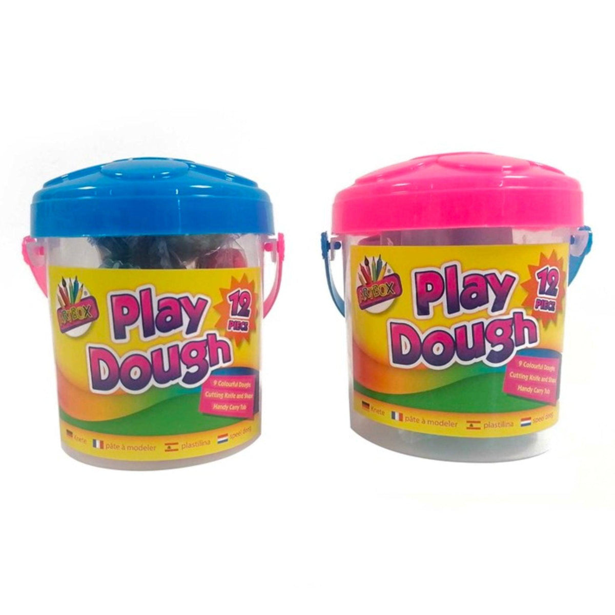 Play Dough Set (12 Pieces) - PoundToys