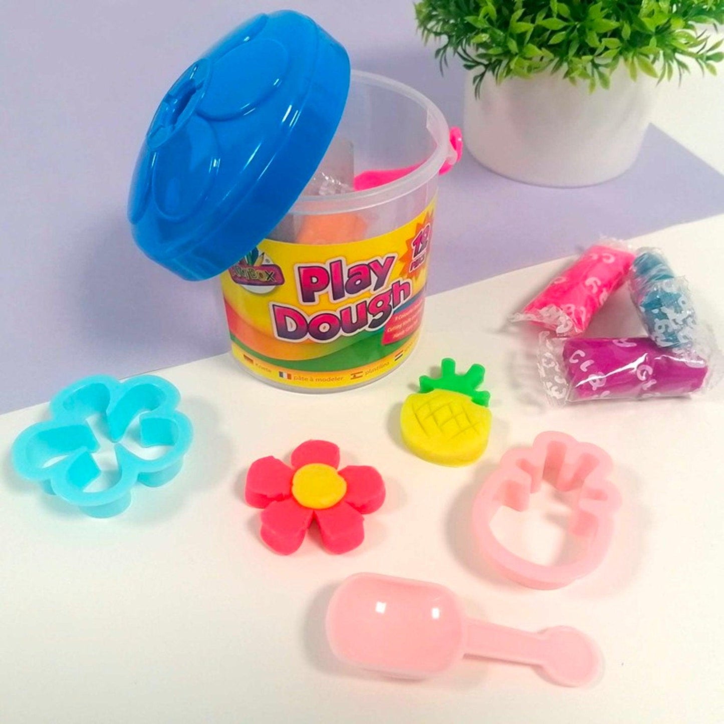 Play Dough Set (12 Pieces) - PoundToys