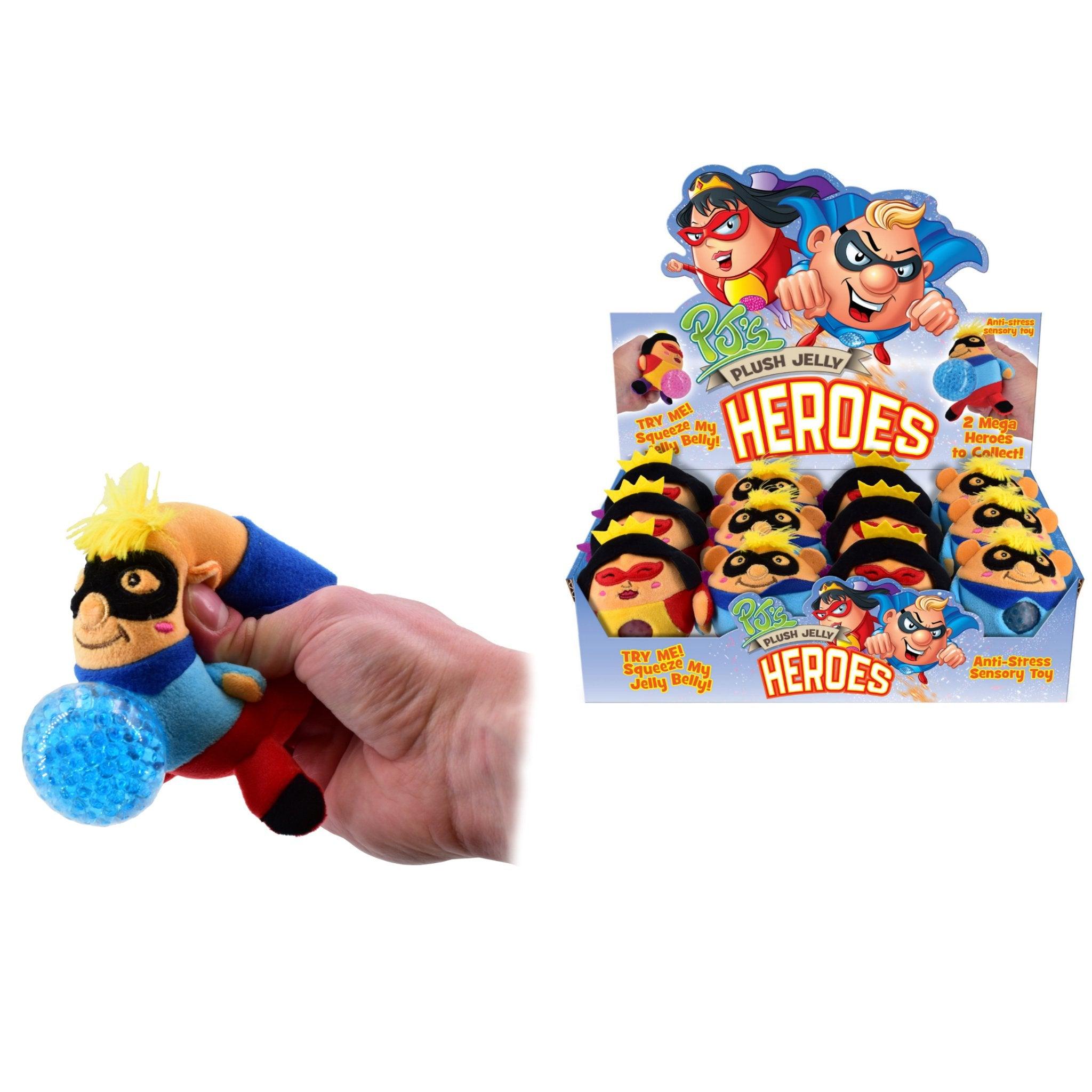 Plush Jelly Squeezer Super Hero - PoundToys