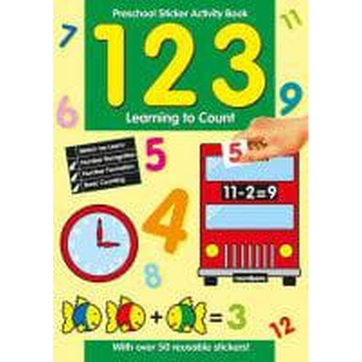 Preschool Learning Sticker Books - PoundToys