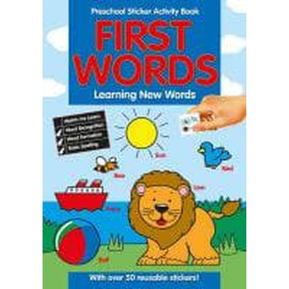 Preschool Learning Sticker Books - PoundToys