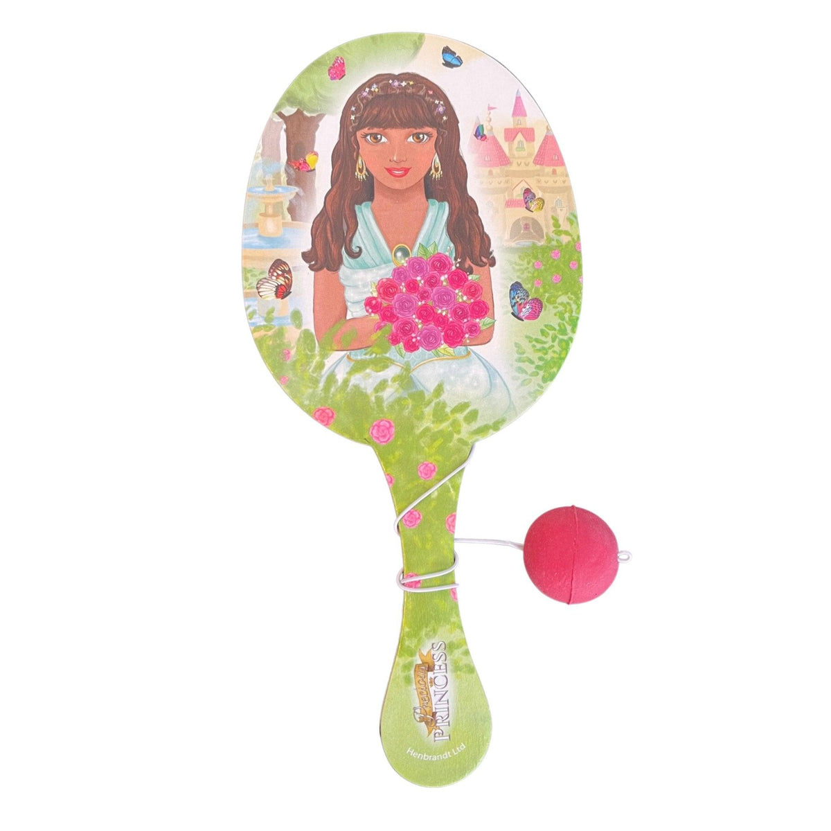 Princess Paddle Bat and Ball - PoundToys