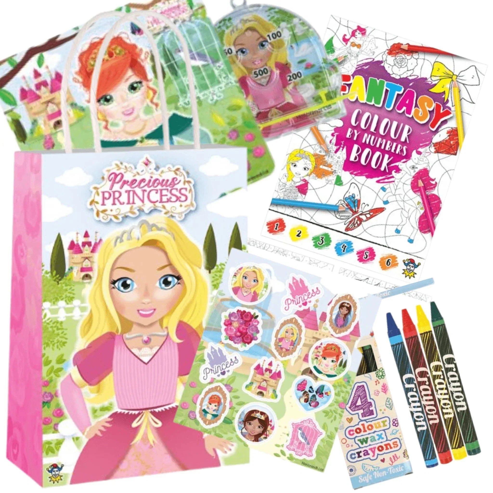 Princess Pre-Filled Party Bags - Kids Party Craft