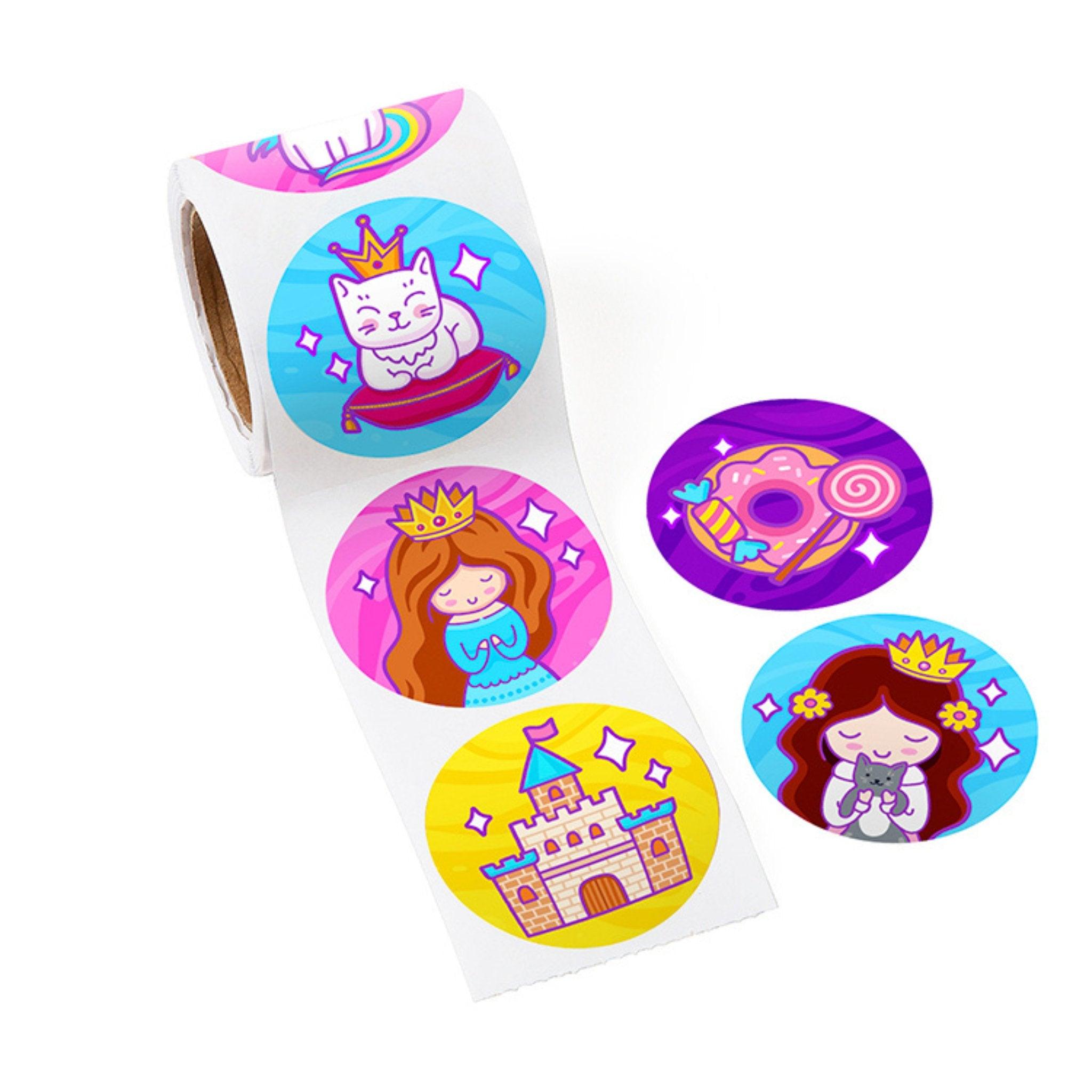 Princess Sticker Roll (200 Stickers) - PoundToys