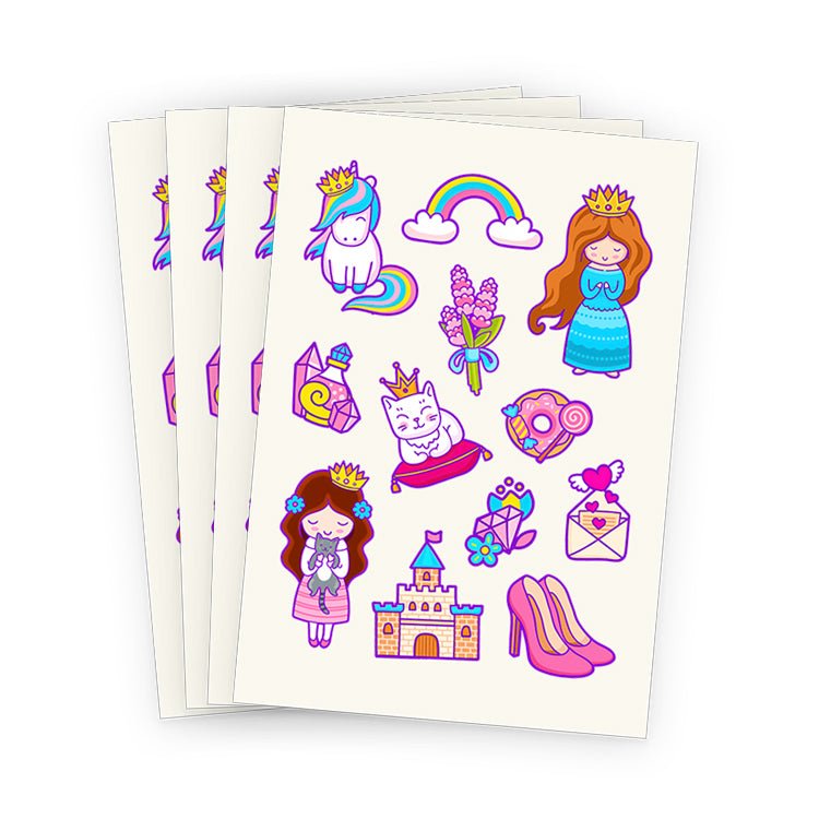 Princess Tattoo Sheet - PoundToys