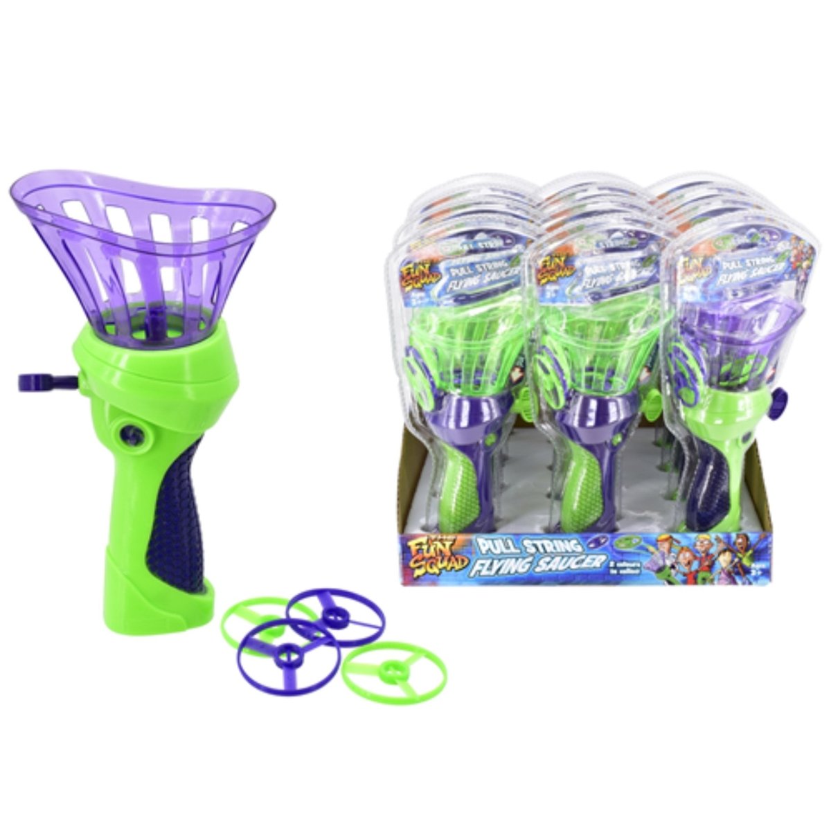 Pull String Flying Saucer - PoundToys