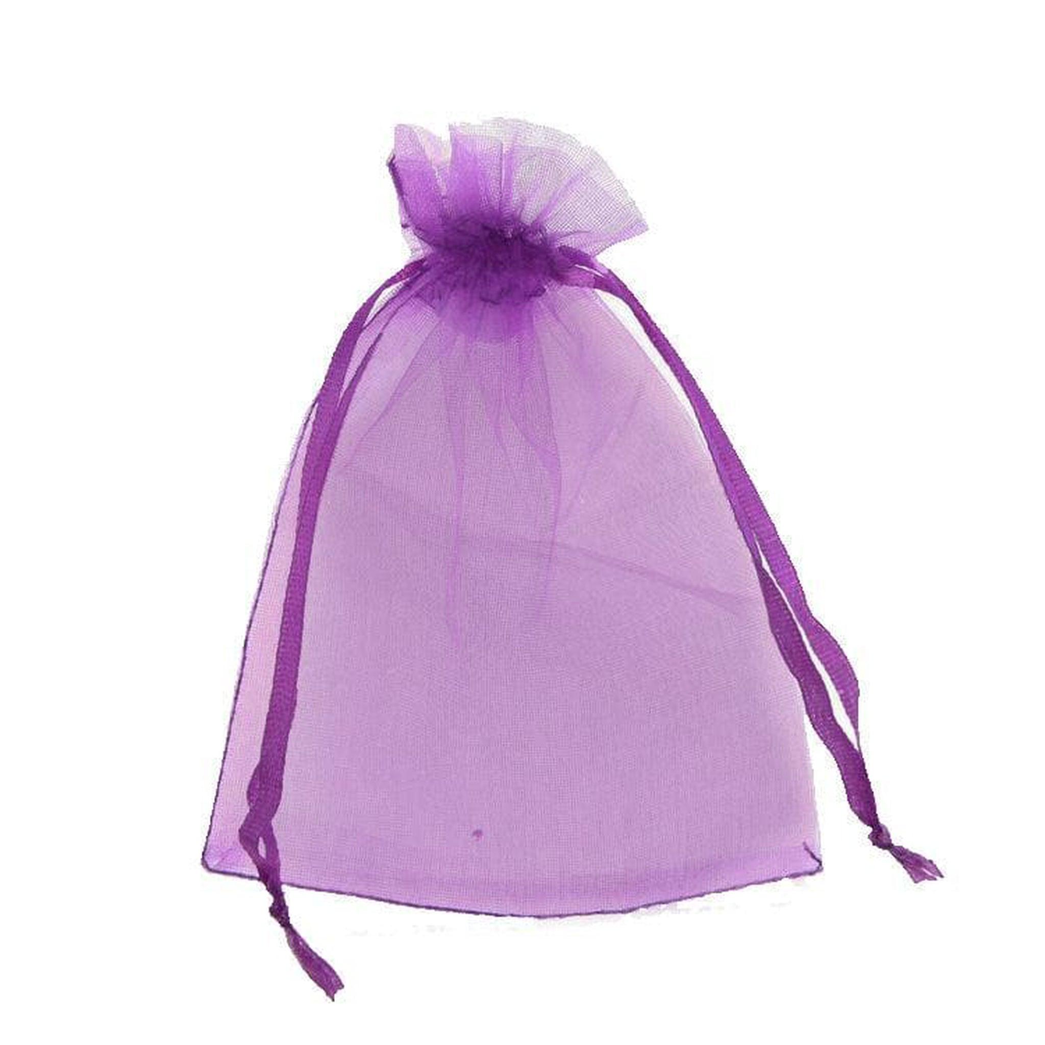 Purple Organza Bag - PoundToys